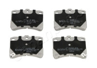 Bromsbeläggssats, skivbroms PA-608AF Japanparts