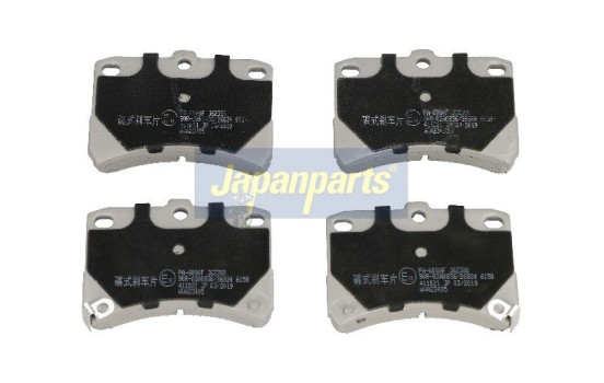 Bromsbeläggssats, skivbroms PA-608AF Japanparts