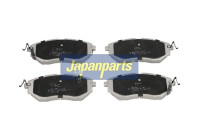 Bromsbeläggssats, skivbroms PA-709AF Japanparts