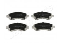 Bromsbeläggssats, skivbroms PA-711AF Japanparts