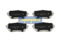 Bromsbeläggssats, skivbroms PA-807AF Japanparts