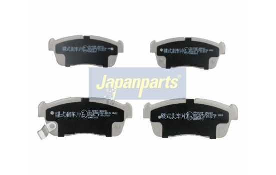 Bromsbeläggssats, skivbroms PA-809AF Japanparts