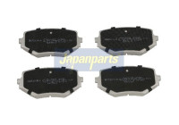 Bromsbeläggssats, skivbroms PA-893AF Japanparts