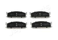 Bromsbeläggssats, skivbroms PA-902AF Japanparts