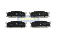 Bromsbeläggssats, skivbroms PA-902AF Japanparts