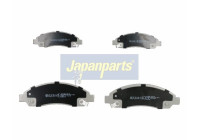 Bromsbeläggssats, skivbroms PA-908AF Japanparts