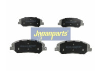 Bromsbeläggssats, skivbroms PA-H14AF Japanparts