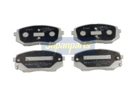 Bromsbeläggssats, skivbroms PA-H23AF Japanparts