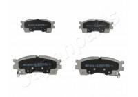 Bromsbeläggssats, skivbroms PA-K17AF Japanparts