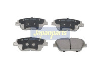 Bromsbeläggssats, skivbroms PA-K28AF Japanparts