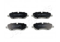 Bromsbeläggssats, skivbroms PA-L01AF Japanparts