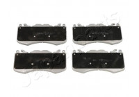 Bromsbeläggssats, skivbroms PA-L08AF Japanparts