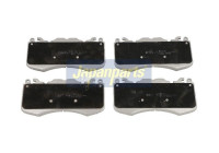Bromsbeläggssats, skivbroms PA-L08AF Japanparts