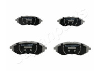 Bromsbeläggssats, skivbroms PA-W07AF Japanparts