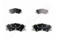 Bromsbeläggssats, skivbroms PA-W10AF Japanparts