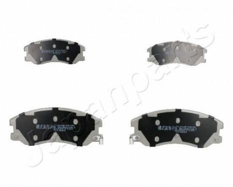 Bromsbeläggssats, skivbroms PA-W10AF Japanparts