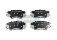 Bromsbeläggssats, skivbroms PA-W17AF Japanparts