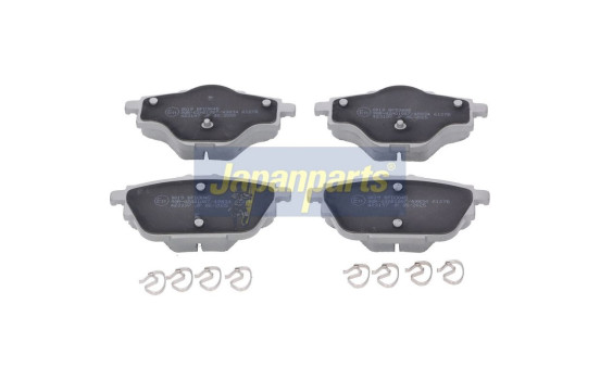 Bromsbeläggssats, skivbroms PP-0019AF Japanparts