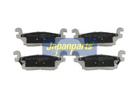 Bromsbeläggssats, skivbroms PP-003AF Japanparts