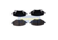 Bromsbeläggssats, skivbroms PP-0040AF Japanparts