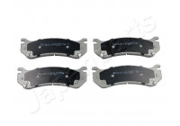 Bromsbeläggssats, skivbroms PP-004AF Japanparts