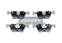 Bromsbeläggssats, skivbroms PP-0102AF Japanparts