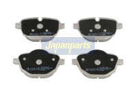 Bromsbeläggssats, skivbroms PP-0112AF Japanparts
