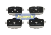 Bromsbeläggssats, skivbroms PP-0113AF Japanparts