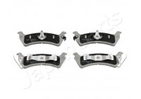 Bromsbeläggssats, skivbroms PP-019AF Japanparts