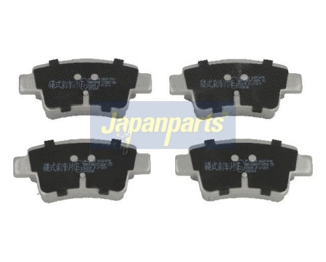 Bromsbeläggssats, skivbroms PP-0201AF Japanparts