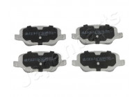 Bromsbeläggssats, skivbroms PP-0202AF Japanparts