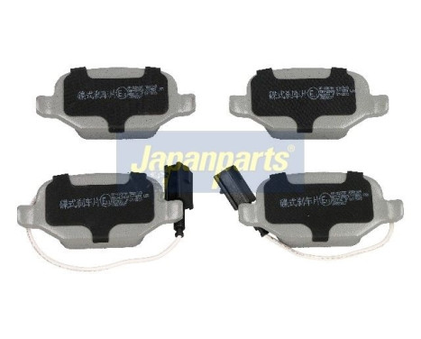 Bromsbeläggssats, skivbroms PP-0207AF Japanparts