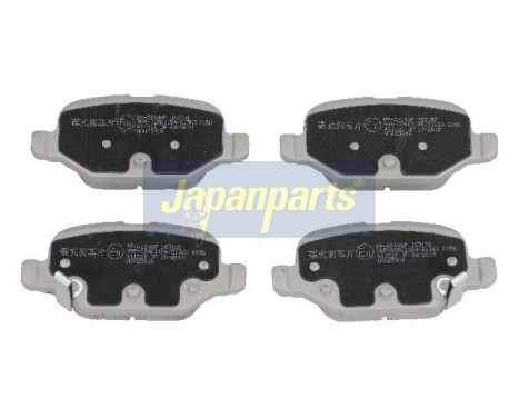 Bromsbeläggssats, skivbroms PP-0214AF Japanparts
