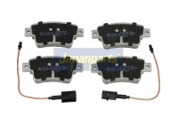 Bromsbeläggssats, skivbroms PP-0215AF Japanparts