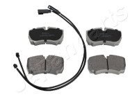 Bromsbeläggssats, skivbroms PP-0309AF Japanparts