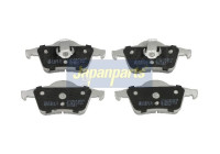 Bromsbeläggssats, skivbroms PP-0317AF Japanparts