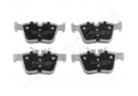 Bromsbeläggssats, skivbroms PP-0507AF Japanparts