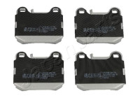 Bromsbeläggssats, skivbroms PP-0519AF Japanparts