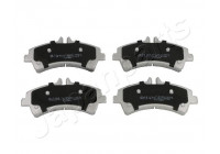 Bromsbeläggssats, skivbroms PP-0523AF Japanparts