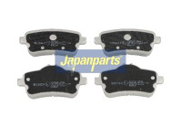 Bromsbeläggssats, skivbroms PP-0526AF Japanparts