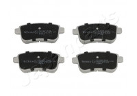 Bromsbeläggssats, skivbroms PP-0703AF Japanparts
