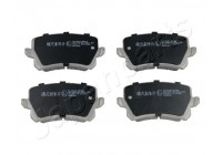 Bromsbeläggssats, skivbroms PP-0904AF Japanparts