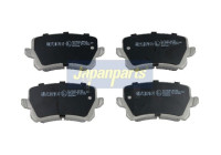 Bromsbeläggssats, skivbroms PP-0904AF Japanparts