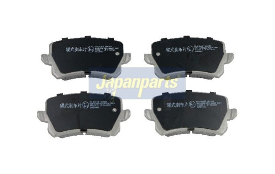 Bromsbeläggssats, skivbroms PP-0904AF Japanparts