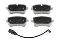 Bromsbeläggssats, skivbroms PP-0913AF Japanparts