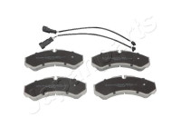Bromsbeläggssats, skivbroms PP-100AF Japanparts