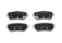 Bromsbeläggssats, skivbroms PP-107AF Japanparts