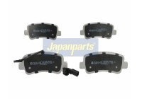 Bromsbeläggssats, skivbroms PP-108AF Japanparts