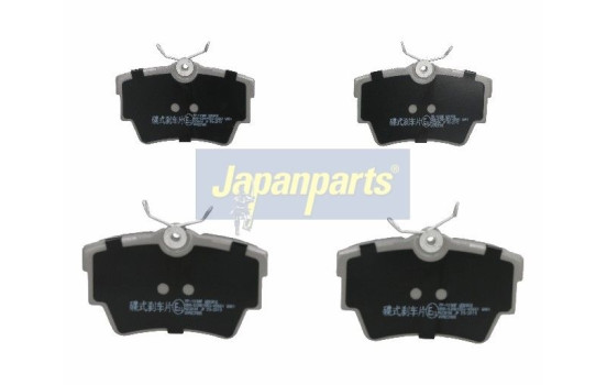 Bromsbeläggssats, skivbroms PP-109AF Japanparts