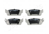 Bromsbeläggssats, skivbroms PP-124AF Japanparts